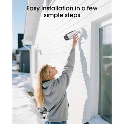 Solar Security Camera Outdoor Wireless, 4MP Battery Powered Home Surveillance Camera with Embedded Solar Panel, PIR Motion Sensor, 2.4G/5G Dual Band WiFi