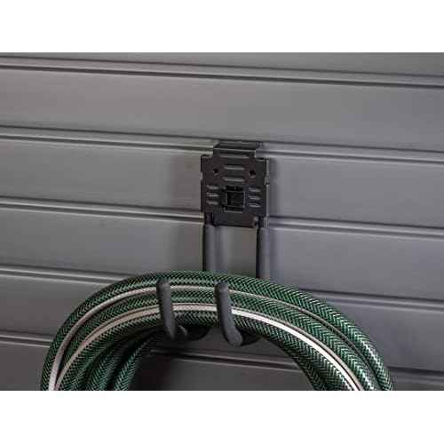 HandiWall 6" J Hook with Locking Bracket for Tool Storage on Garage Slatwall Panels