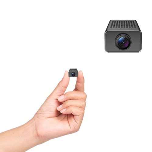 Hidden Camera, Nanny Cam for Home - Mini Nanny Camera with Free Cloud, Instant 3s Quick Setup with HD Dual-Screen Preview, Motion Detection, Works Online & Offline for Baby, Pet Monitoring