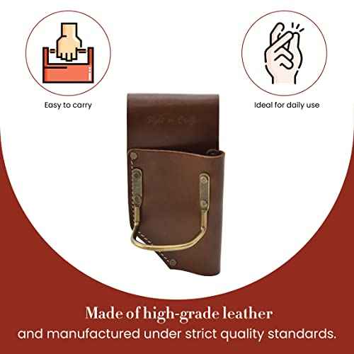 Style N Craft Pliers and Hammer Holder, Multi Tool Holder, Full-Grain Leather Tool Pouch