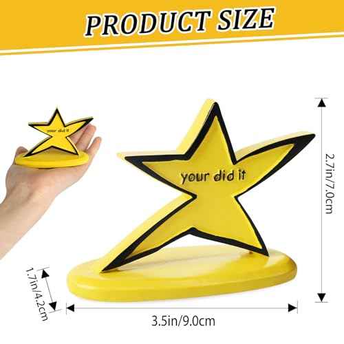 Funny Star Trophy with Humorous Your Did It Inscription - Funny Graduation Gift Gifts for Coworkers Cute Desk Decor Birthday Gift Encouragement Gift Funny Gag Gifts