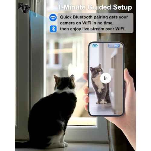 Hidden Camera-1080P HD WiFi Mini Camera Wireless for Indoor Security-Motion Detection & Auto Night Vision-Nanny Cam with Cloud & SD Storage-Magnetic Installation