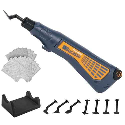 Cordless Pen Sander, Variable Speed and USB Charging with LED Light, Multi-Purpose Power Tool for Sanding, Polishing, Finishing, DIY Crafts, Blue