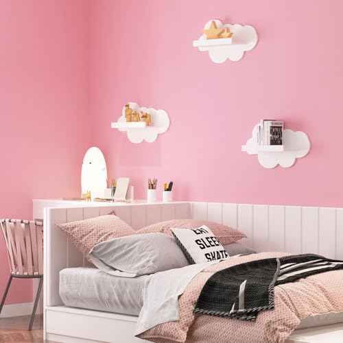 FunStick Cute Pink Wallpaper Peel and Stick Waterproof Light Pink Contact Paper Peel and Stick for Cabinets Classroom Desk Self Adhesive Wall Paper for Girls Bedroom Bathroom Walls Shelves 15.8"x78.8"