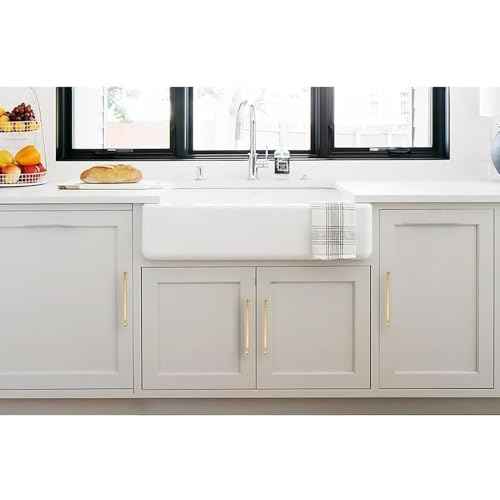 khtumeware 10-Pack Champagne Bronze Heavy-Duty Solid Cabinet Pulls, 5 Inch (128mm) Hole Center, Satin Brass Drawer Pulls, Cabinet Hardware, Suitable for Kitchen Cabinets, Bathrooms and Dressers