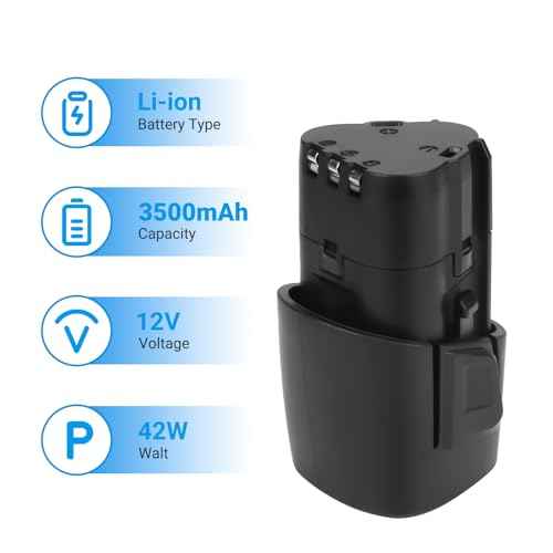 Upgrade 3500mAh 12V Lithium-ion Replacement Battery for Craftsman Nextec 9-11221 11221, for Craftsmant Tool 320.11221