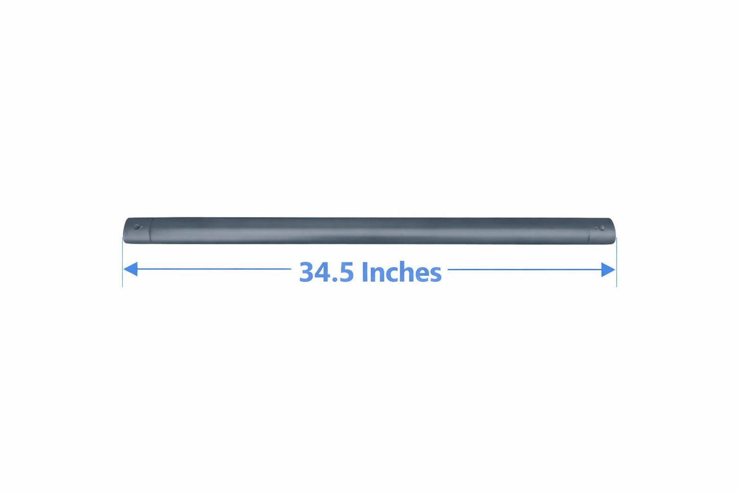 Replacement Horizontal Pool Leg, Pole & Frame Support Bar Gray Oval Compatible with Bestway & Coleman Power Steel 18ft x 48in and 16ft x 48in Above Ground Swimming Pools (Fits 2022+ Models)