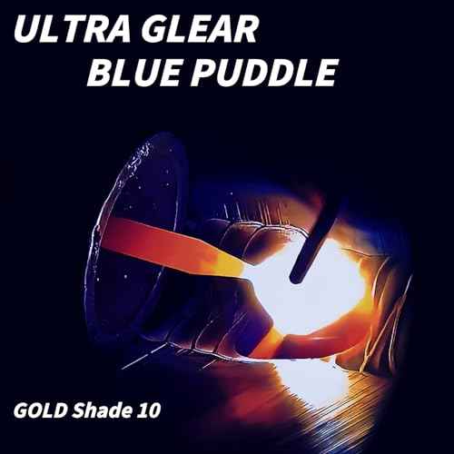 Core Series Gold Shade 10 Auto Darkening Welding Lens | 2"x4 1/4" Welding Lens | Gold Coating | Cool Blue Puddle View | Replacement for Sugar Scoop or Pancake Welding Hood - 10 + Years of Experience