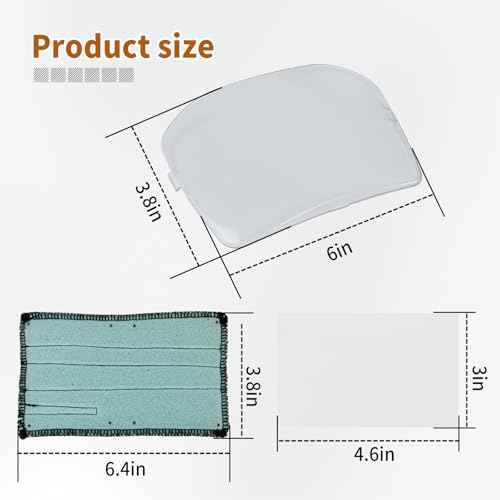 06-0201-30 Outside Lenses For 9100XX and 9100XXVI Helmet/Hood,Welding Starter Kit 9100XX includes inside protection plates and a sweatband,2.80" x 4.20" ADF Viewing Area