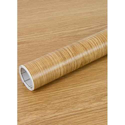 Fablon FAB10070 Oak Pale Adhesive Film, Brown
