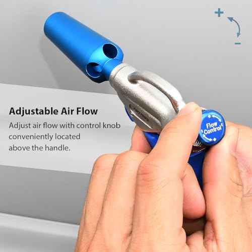 FIRSTINFO A18563US Windstorm High Volume Air Blow Gun with Adjustable Air Flow and High Flow Nozzle