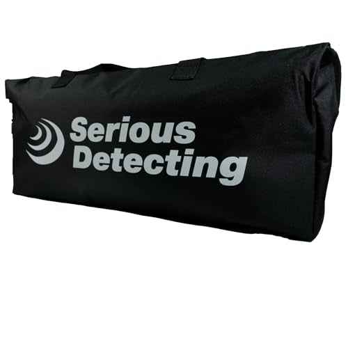 Small Universal Padded Metal Detector Bag ? Travel Bag with Shoulder Strap & Accessory Storage
