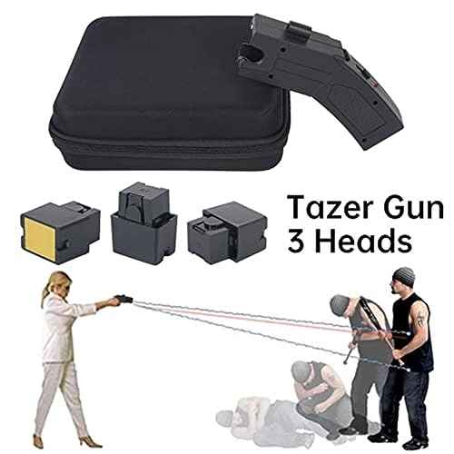 EXOGUN Stun Gun,Flashlight Stun Guns with Safety Disable Pin.Wall Charger Included