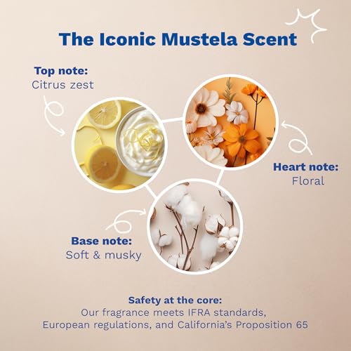 Mustela Baby Gentle Cleansing Gel - Baby Hair & Body Wash - with Natural Avocado fortified with Vitamin B5 - Biodegradable Formula & Tear-Free – 25.35 fl. oz.