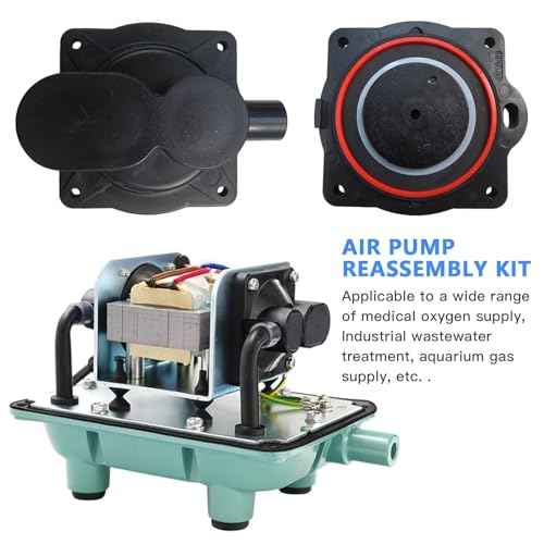 Air Pump Rebuild Complete Kit with White Switch Compatible with Hoot Troy Air H365, H450, H500, LA500, LAR500, H600
