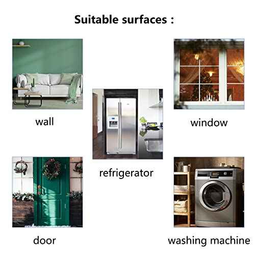 CREATCABIN 4pcs Laundry Room Vinyl Wall Decals Wash Dry Quote Washing Machine Dryer Wall Stickers Self-Adhesive Peel and Stick Mural Decoration for Home Bathroom Washing Machine Dryer Laundry Room