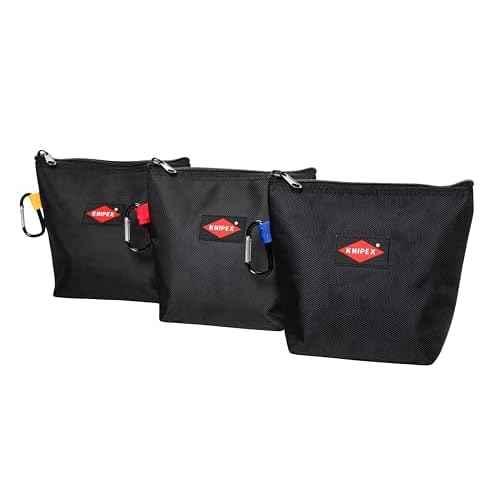 KNIPEX Tools 9K 00 80 178 US Stand-Up Tool Bag - 3-Pack, Empty