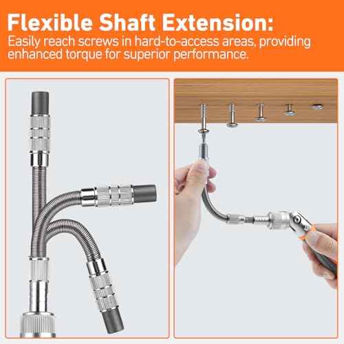 Ratcheting Screwdriver Set: KeenWise 38-in-1 Ratchet Screwdriver Tools Versatile Magnetic Tools for Mechanics and DIY Enthusiasts (2880A)