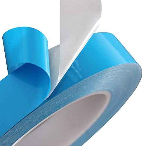 Lependor 15mm x 25m Thermal Conductive Tape Double-Sided Adhesive Cooling Tape for Heat Sink LED Strips, LED Tube, IC Chip-Set (0.59 in x 82 ft)