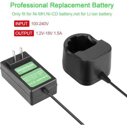 7.2V Max Ni-MH Charger Fit for Dremel 7700-01 7700-02 and Compatible with Dremel Battery 5000 755-01 757-01 7300 New