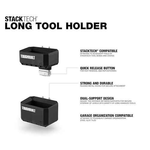 ToughBuilt StackTech Long Tool Holder, StackTech Accessorie TB-B1-A-54
