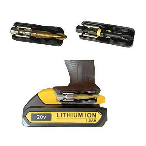 Replacement 2pcs Bit Holder with Screws for 20V Max Drill Impact Driver DCD771 DCD980 DCD985 DCD980 DCD985 DCD980L2 DCD985L2 (2packs)