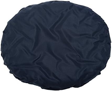 DMI 16-inch Convoluted Molded Foam Ring Donut Pillow Seat Cushion for Hemorrhoids, Back Pain, Tailbone Relief Cushion, Navy (Pack of 4)