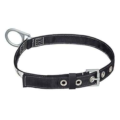 Peakworks Fall Protection Safety Harness Restraint Belt, 1 D-Ring, Black, Medium, V8051012