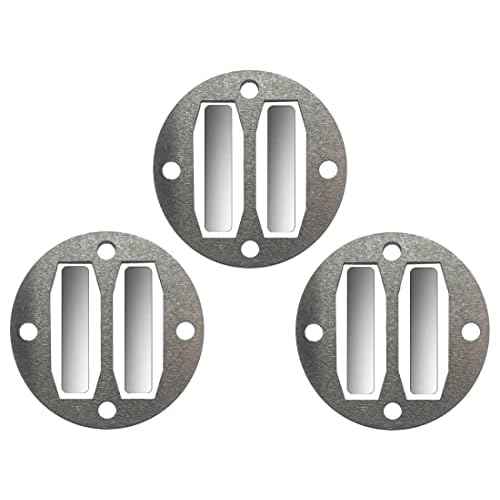 3 Set for for Central Pneumatic Compressor Parts,Central Pneumatic Harbor Freight air Compressor Head Gasket Test kit Reed Valve