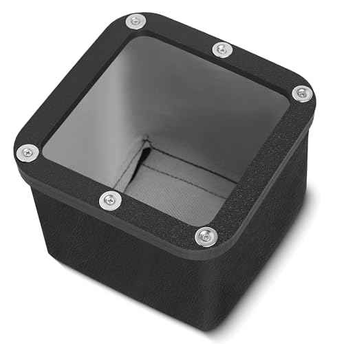 Electrical Dirt Bag - Strong Magnetic Metal Shaving Catcher for Use with Carbide Panel Hole Saws, Square Drilling Catcher Bag for Electrical Panels