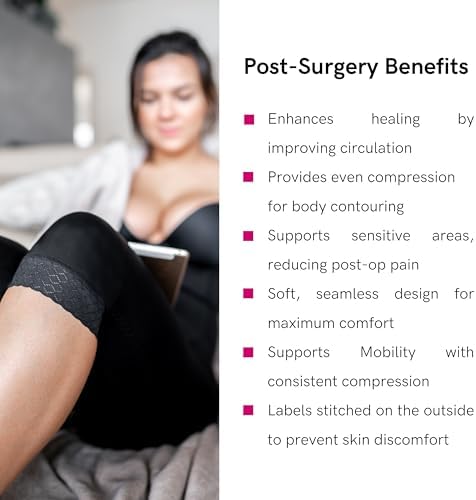 LIPOELASTIC TD Variant Post-Operative Compression Garment – Ideal for Liposuction of Tummy, HIPS, Thighs, Buttocks & Knees