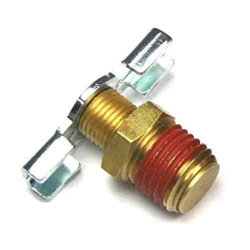 All Tool Depot Air Compressor Drain Valve Replacement for Craftsman Petcock 072-0001, 072-0006 (1-Pack)