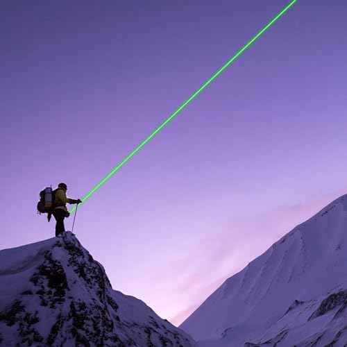 [Professional] Rechargeable Green Laser Pointer High Power Green Beam Laser Light Long Distance Range for TV/LED/LCD Screens Tactical Flashlights Presentation Office/Outdoors/Astronomic [002]