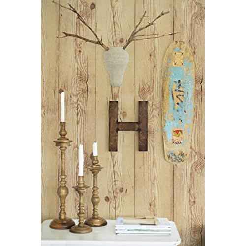 EeeComing Weathered Wood Wallpaper Stick and Peel Wood Contact Paper Wood Plank Removable Wallpaper Wood Look Wall Paper Rustic Reclaimed Distressed 78.7¡±x17.7¡±