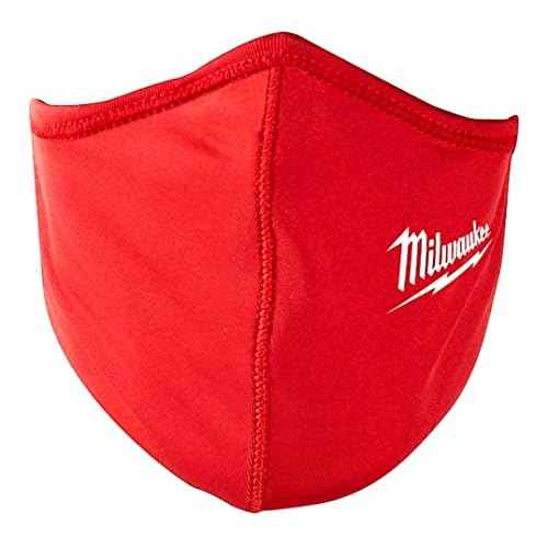 Milwaukee Electric - 3PK RED 2-Layer FACE MASK
