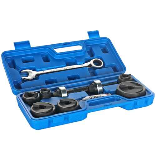 Manual Ratchet Knockout Hole Punch Driver Kits with 6 Dies 1/2¡±, 3/4¡±, 1¡±, 1-1/4¡±, 1-1/2¡±, 2¡± Mental Punch Tools KO Tool Set Electrical Conduit Hole Cutter Kit