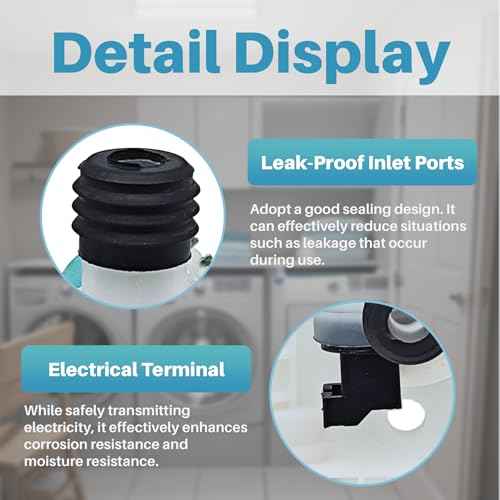 Water Inlet Valve Compatible with whirlpool kenmore maytag bravos xl Wahsers MVWB835DW0 MVW7230HW0 MVWB835DW1 WTW5100HC2 MVWB766FW1 WTW8500DC5 MVWB765FW1 WTW7500GW0 MVWB765FW0