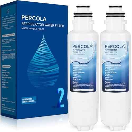 HX2019FR-A Water Filter Replacement, Compatible with Hisense HX2019FR-A, HX2019F-A, HRM260N6TSE, HRFD560SW, HRCD585BW, HRFD634BW, HRCD650BW, HRCD586TBWB and Mora MRM260N6TSE (2 Pack)