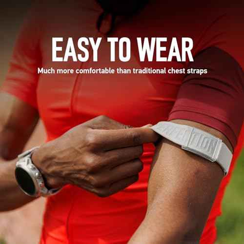 COROS Heart Rate Monitor, Comfort, Easy to wear, Auto-wear Detection, Advanced Sensor, Precise Data, Bluetooth, 38 Hours Battery Life, Connects up to 3 Devices at Once, for Run and Bike