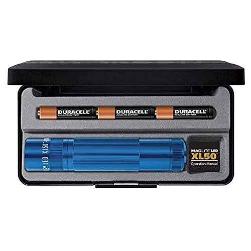 Mag Instrument XL 50 LED Flashlight w/Strobe, Display Box, Blue XL50-S3117