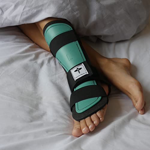 Achilles Tendon RUPTURE Night Splint, ONLY for COMPLETE Achilles tear - BEFORE PURCHASE: 1. Select SIZE & SIDE 2. Check with MEDICAL PROFESSIONAL (Small, Right)