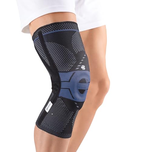 Bauerfeind - GenuTrain P3 - Patella Knee Support - for Misalignment of The Kneecap - Left Knee - Size 6 - Color Black