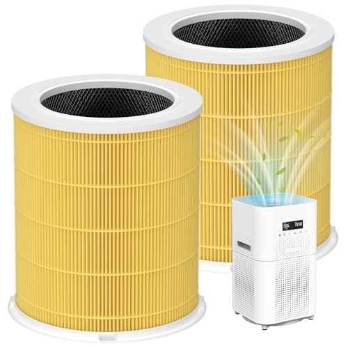 2 Pack AP401 AP402 Pet Care Filter Replacement, Compatible with Dayette AP401 AP402 and JOWSET AP402 AP403 Air Purifiers for Large Room up to 3000Ft©÷, Efficient Air Filter, Designed for Pet Odors