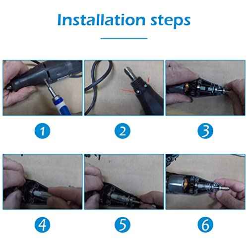 Replacement 395 Rotary Multi Tool Coupling Compatible with Dremel Parts 2615294309-4 Pack