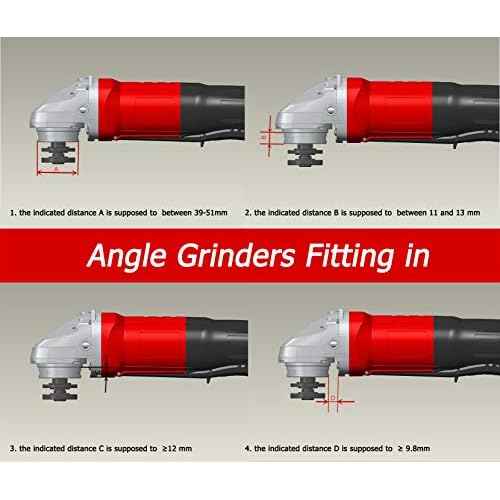 Expert Surface Grinding Dust Shroud for Angle Grinder,Universal 5-Inch Dt1701-125