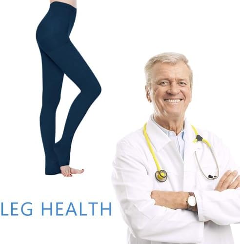 Medical Compression Pantyhose Stockings for Women Men Plus Size Support Hose 20-30mmHg Firm Graduated Tights Treatment