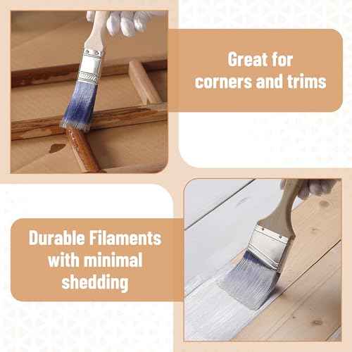 Bates- 4 Inch Paint Roller Kit, 8 pcs, 1x Plastic Paint Tray, 1x Roller Frame 4", 3X Microfiber Covers 4", 2X Flat Brushes 2", 1x Sanding Sponge