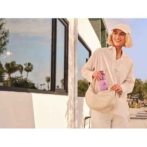 Stanley All Day Slim Bottle 20 oz | Twist On Lid with Leakproof Seal | Slim Design for Travel & Gym | Insulated Stainless Steel | BPA-Free | Lilac