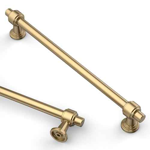Asidrama 10 Pack 7.5 Inch(192mm) Champagne Bronze Cabinet pulls Kitchen Cabinet Handles, Cabinet Pulls Kitchen Cabinet Hardware for Cupboard Drawer Pulls