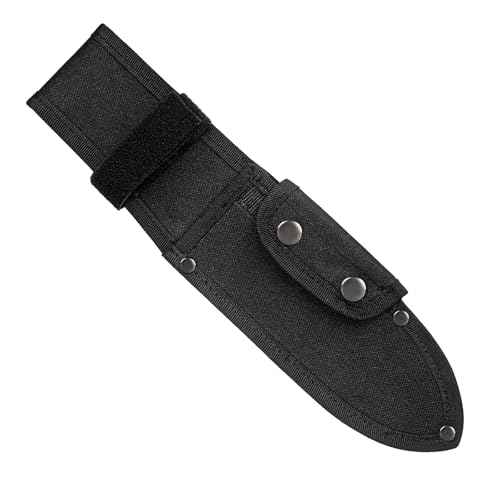 Universal Knife Sheath,Oxford Chef Knife Sheaths for Fixed Blade Knives, Knife Scabbard Cover, Shop Knife Sheath Knives Sleeves Case Edge Guards Blade Protectors for Outdoor (Black, 5.5 x 2 Inch)